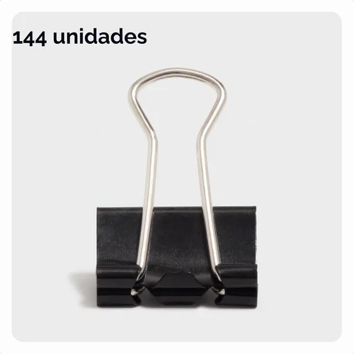 Vista 2 de U Brands Clips para carpeta, 144 unidades, 3/4 pulgadas, mini abrazaderas de papel, clips pequeños