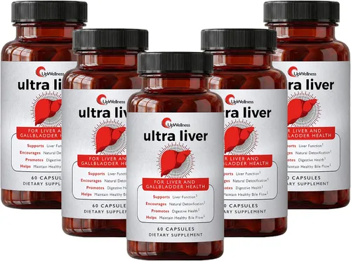 Vista 9 de UpWellness Ultra Suplemento para el Hígado para Apoyo del Hígado y Apoyo de la Vesícula Biliar - Impulsado por TMG, NAC Cardo Mariano, y Más
