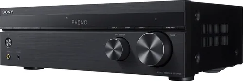 Vista 2 de Sony STR-DH190 Receptor estéreo para el hogar de 2 canales con entrada de fono y Bluetooth con control remoto + 2 cables RCA + 100 pies de cable