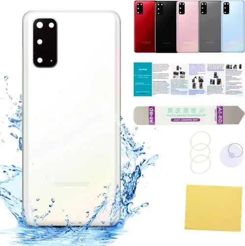 Vista 20 de Compatible con Samsung Galaxy Note 8 - Carcasa trasera de repuesto de cristal de 6.3 pulgadas, SM-N950, todos los portadores con manual de Negro