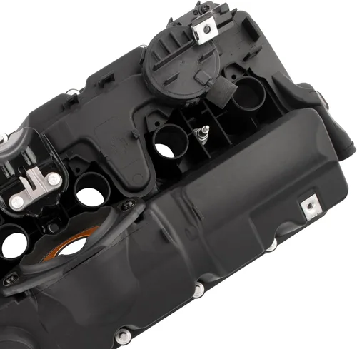 Vista 8 de BOXI Kit de cubierta de válvula de motor N52 con tapa de aceite y manguera de PCV para BMW 2008-2013 128i / 2007-2013 328i / 2007-2008 328xi