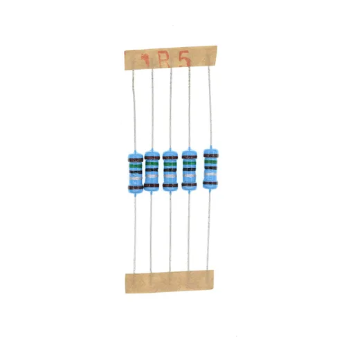 Vista 50 de 100PCS 1 vatios 1W 0R1 0.1 ohmios 1% resistencia de película metálica