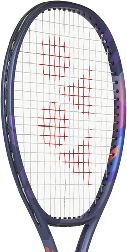 Vista 4 de YONEX Percept 100 - Raqueta de tenis para adultos, nivel intermedio/avanzado, cuerdas de alto control de 16 x 19, azul marino medianoche