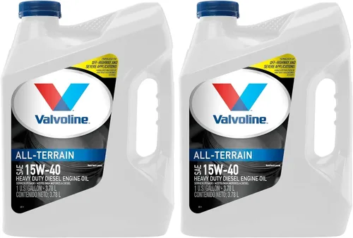 Vista 9 de Valvoline All Terrain 15W-40 Aceite para motor diésel de servicio pesado, 1 gal