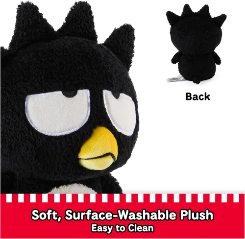 Vista 4 de GUND SanrioBad Badtz-Maru - Juguete de peluche de 6 pulgadas para mayores