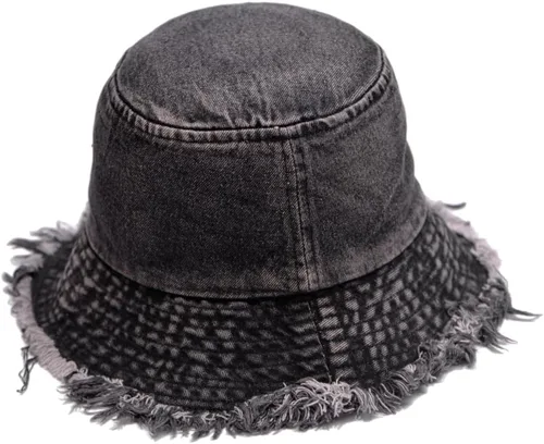 Vista 14 de Sombrero de pescador de algodón desgastado, sombrero de sol, sombrero para hombres y mujeres
