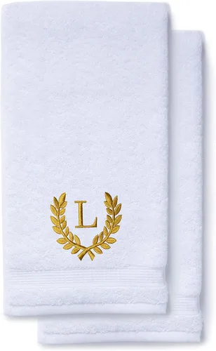 Vista 141 de Toallas de mano decorativas y con monograma para baño, cocina, maquillaje Regalo personalizado para boda-nupcial Toalla turca de lujo