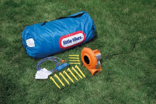 Vista 4 de 2 en 1 Wet'n Dry, Silla mecedora inflable Little Tikes