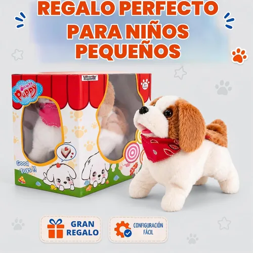 Vista 6 de Perro saltarín Cute Little Puppy, marometas, paseos, se sienta, da ladridos