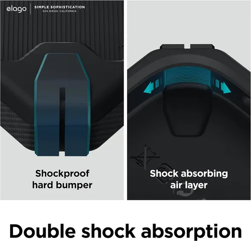 Vista 4 de elago Armor - Funda compatible con iPhone 14 Plus de 6.7 pulgadas, protección contra caídas de grado militar de EE. UU., funda protectora