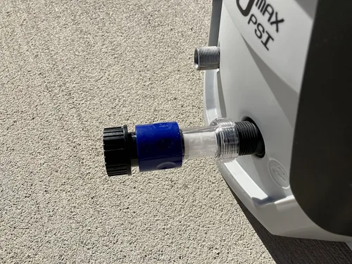 Vista 4 de Valley Industries Adaptador de manguera de jardín para lavadora a presión de conexión rápida - 3/4", dos piezas