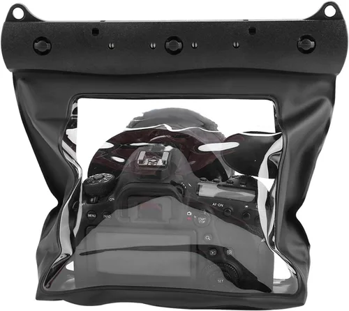 Vista 7 de Estink Kit de funda de buceo, funda de buceo subacuática para cámara subacuática, funda de buceo para cámaras DSLR, hasta 65.6 ft de profundidad