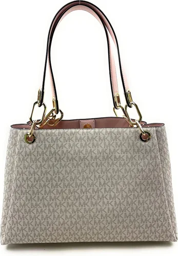 Vista 4 de Michael Kors Bolso de hombro grande Trisha para mujer