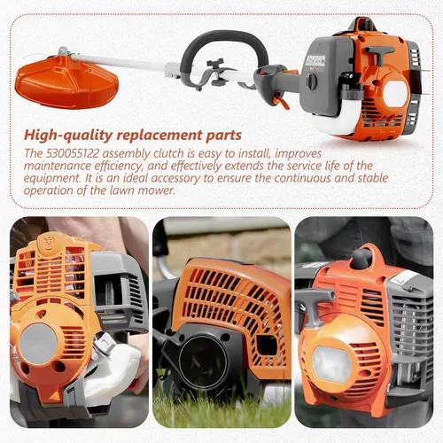 Vista 4 de 530055122 Reemplazo de embrague para Husqvarna HOP Poulan Poulan Pro Sears Craftsman AYP Roper se adapta a 128CD 128LD 128LDX 128R 128RJ 128DJX