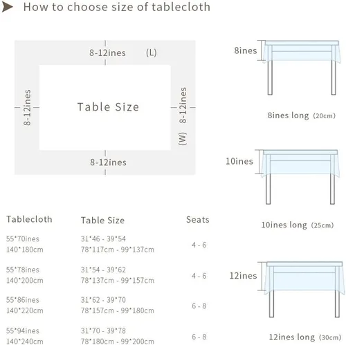 Vista 7 de GLORY SEASON - Mantel de lino rústico de arpillera lavable, sólido de color tostado, pesado, 55 x 70, rectangular, con borde de encaje superpuesto