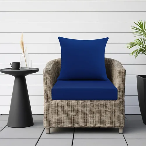Vista 3 de idee-home Cojines de exterior para muebles de patio, cojín de asiento al aire libre, cojines de repuesto para sofá de Hampton Bay de asiento
