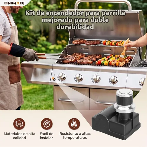 Vista 6 de Kit de encendido de parrilla de 5 salidas para piezas de repuesto Nexgrill con alambre
