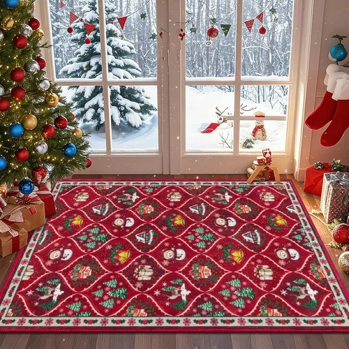 Vista 11 de Bsmathom Alfombra de pasillo para pasillos, antideslizante, lavable, estilo bohemio, 2 x 6 pies, alfombra de pelo bajo, alfombra vintage para Azul