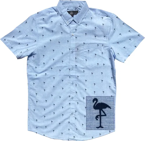Vista 17 de Molokai Surf - Camisas hawaianas de manga corta con botones y corte ajustado