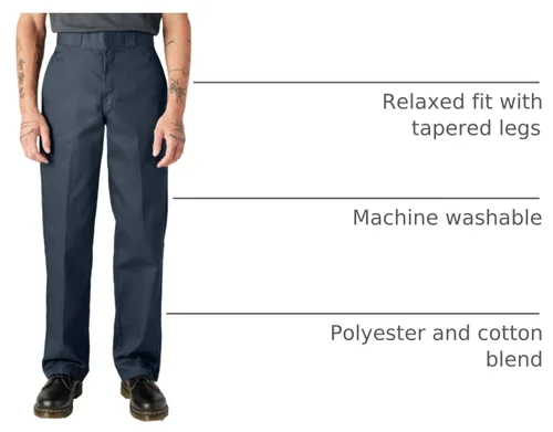 Vista 14 de Dickies Men's 874nv - P Azul marino