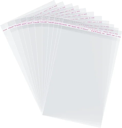 Vista 16 de Bolsas de celofán autosellantes autoadhesivas, bolsas de celofán resellables transparentes de 2 x 3 pulgadas, 200 unidades (tamaño mini)
