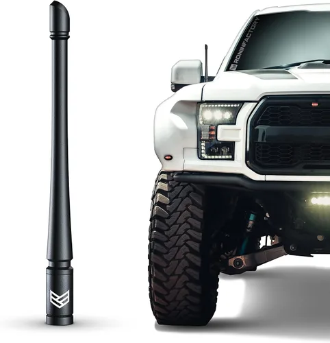 Vista 10 de RONIN FACTORY Antena de camión para Ford F150 F250 F350 Super Duty Raptor Bronco (21-23) Lightning Dodge RAM 1500 Accesorios - Antirrobo - Seguro