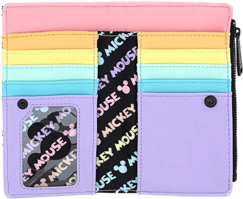 Vista 3 de Loungefly Mickey Mouse Pastel Poses Cartera