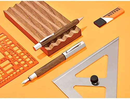 Vista 3 de Faber Castell 147508 - Bolígrafo a base de aceite, Ondo, Madera