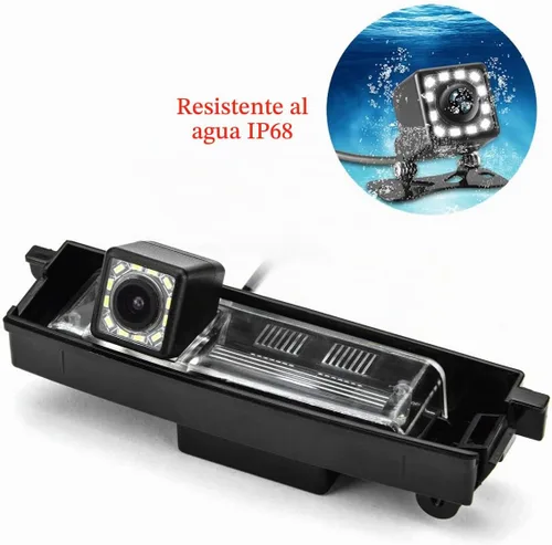 Vista 3 de Cámara de visión trasera de automóvil con 12 LED para Toyota RAV4 RAV-4 RAV 4 2006 ~ 2012 / Toyota Vanguard 2006 ~ 2012 y cámara de vehículo