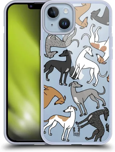 Vista 71 de Head Case Designs Airedale Terrier - Funda de gel suave con 4 patrones de razas de perro [protección de grado militar] compatible con Apple iPhone 7