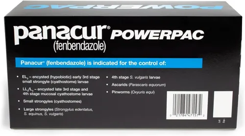 Vista 3 de MERCK ANIML Health/DURVET Panacur Powerpac Dewormr Fenbendazole 1 Pack 2.01 oz Pasta 10%