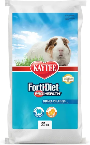 Vista 15 de Alimento Kaytee para cobayas modelo Forti Diet Pro Health Supports digestive health. Daily food for guinea pigs. Guinea pig pellets, prebiotics