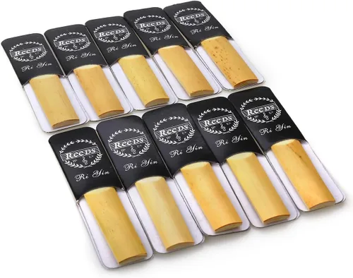 Vista 10 de NANYI Cañas tradicionales para clarinete Bb, 10 piezas con estuche portátil (fuerza 2.0)