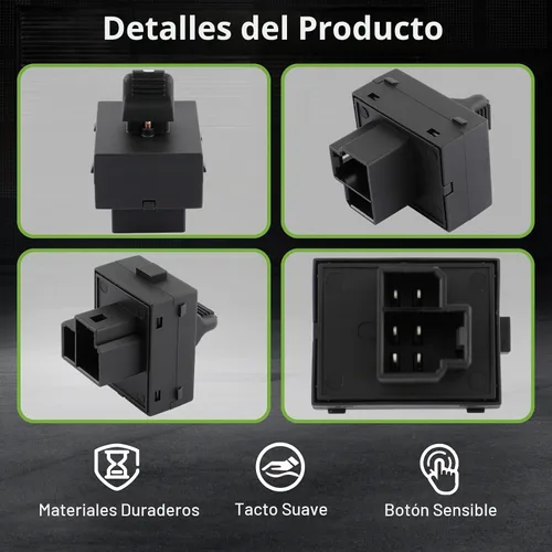 Vista 3 de 5HB57DX9AA DS1187 Interruptor de control de elevalunas eléctrico trasero izquierdo derecho apto para Jeep Grand Cherokee 1994-2004