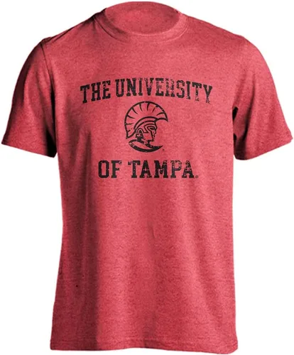 Vista 16 de Sport Your Gear NCAA Camiseta de manga corta retro con licencia oficial de aspecto desgastado para el día del juego, camiseta de espíritu deportivo