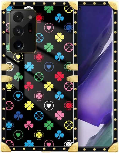Vista 193 de Funda compatible con Samsung Galaxy S10 4G, TPU suave de lujo y parte trasera de policarbonato duro para niñas y mujeres, funda protectora a prueba