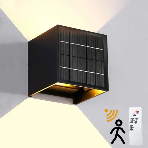 Vista 13 de Lámpara de pared LED impermeable de aluminio, luz impermeable para exteriores, 20 W, 100-277 V, 2800K-3000K (no regulable), luz de pared