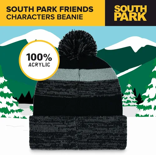 Vista 3 de Concept One South Park - Gorro de invierno acrílico con puño