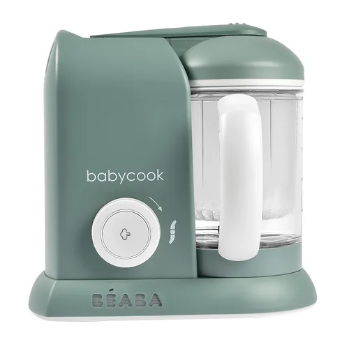 Vista 6 de BEABA Babycook Solo - Máquina de alimentos para bebés 4 en 1, procesador de alimentos para bebés, vaporera de alimentos para bebés, capacidad grande