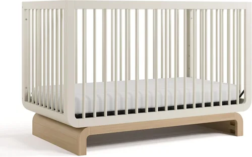 Vista 21 de Storkcraft Santorini - Cuna convertible 5 en 1 con barandilla Driftwood