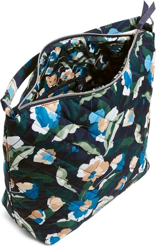 Vista 3 de Vera Bradley Bolso de hombro Hobo de gran tamaño de sarga de alto rendimiento