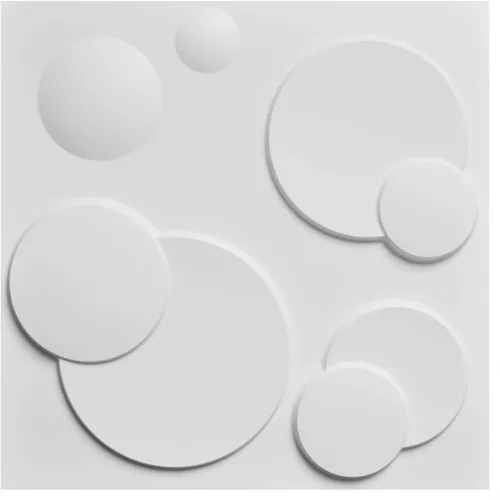 Vista 15 de Art3d Paneles decorativos 3D de pared de 19.7 x 19.7 pulgadas (paquete de 12), paneles de pared para el hogar, oficina, cafetería, color gris