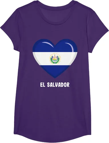 Vista 16 de Camiseta Bandera de El Salvador Camiseta salvadoreña