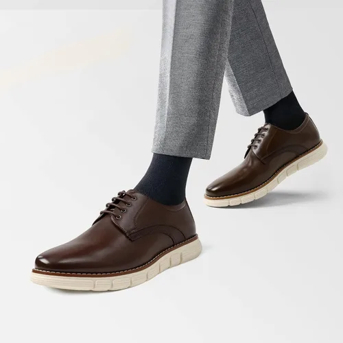 Vista 7 de Bruno Marc - Tenis de vestir para hombre, calzado formal estilo Oxford