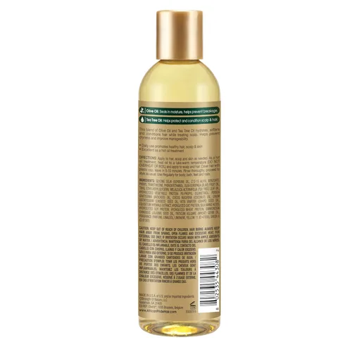 Vista 4 de African Pride, aceite de oliva para crecimiento milagroso, 8 onzas líquidas