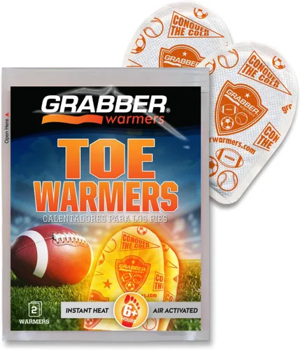 Vista 3 de Grabber Paquete económico de 8 pares de calentadores de dedos Game Day