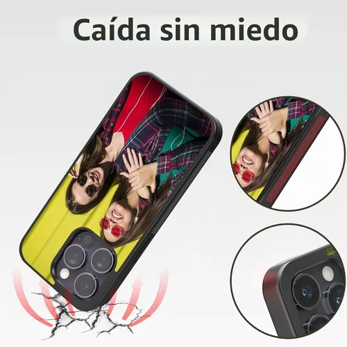 Vista 3 de Fundas Protectoras para Teléfonos Cubierta Funda Personalizada con Foto para iPhone 11/12/13/14/15/16/17/Pro/Max/Plus/Mini/6/7/8 para Samsung 1