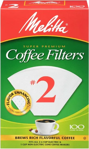 Vista 6 de Melitta - #2 Super Premium filtros de café cónicos