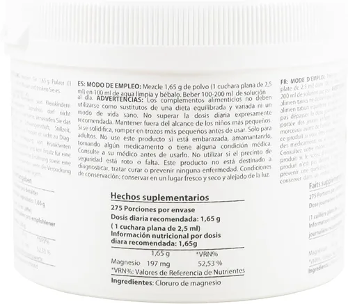 Vista 6 de 1 libra de cloruro de magnesio hexahidrato Ingredientes de grado farmacéutico Polvo de cristal Pure Ph. EUR., BP, USP, 100% Heiltropfen®