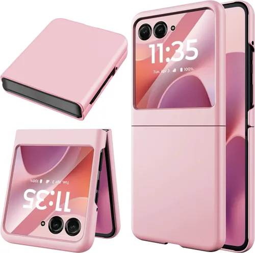 Vista 21 de Miimall Funda delgada para Galaxy Flip 7 con protector de pantalla integrado, grado militar, a prueba de golpes, a prueba de caídas, delgada